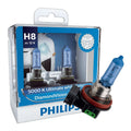 Comparativo Crystal Vision 4300K vs Diamond Vision 5000K Philips